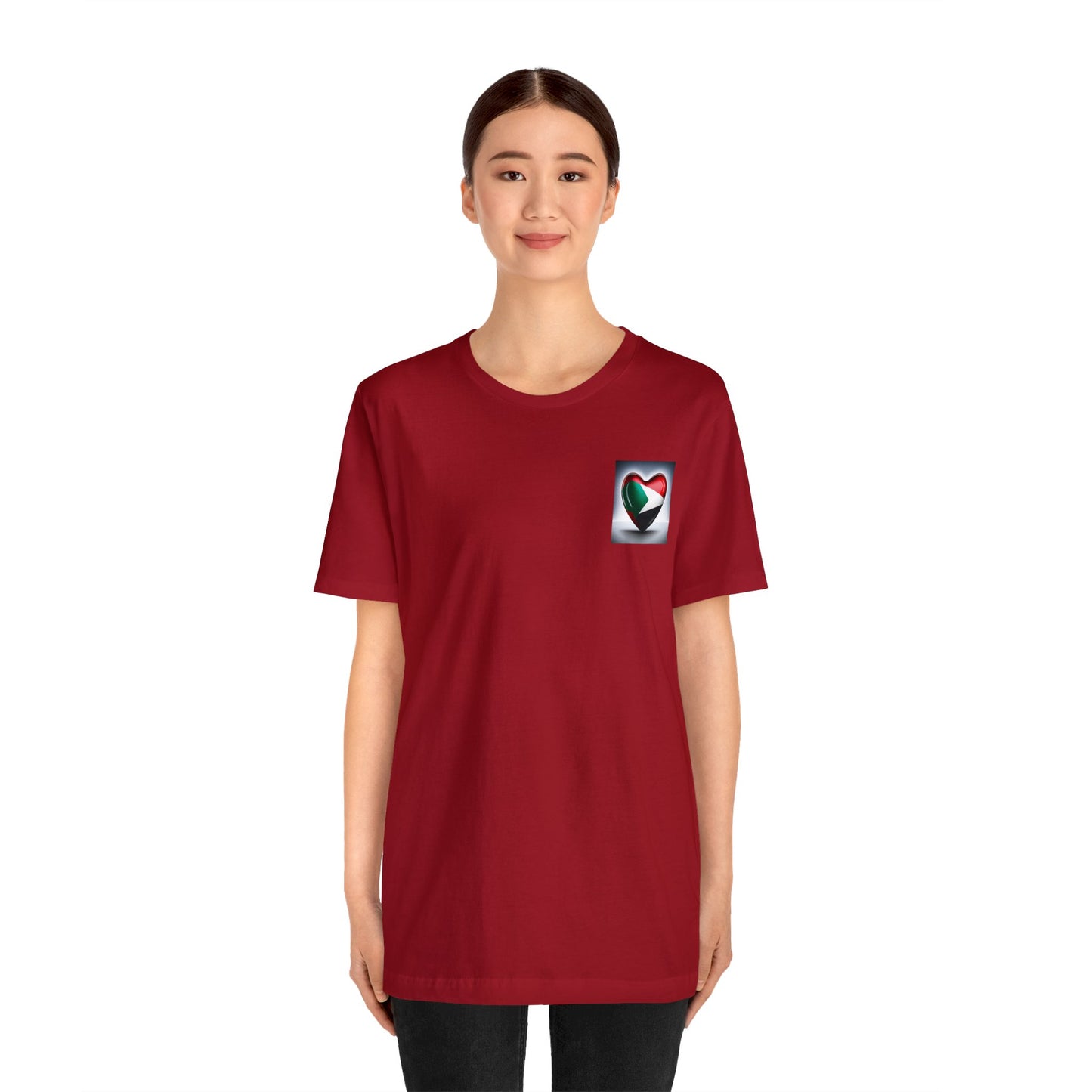 Unisex Jersey Short Sleeve Tee Free Palestine