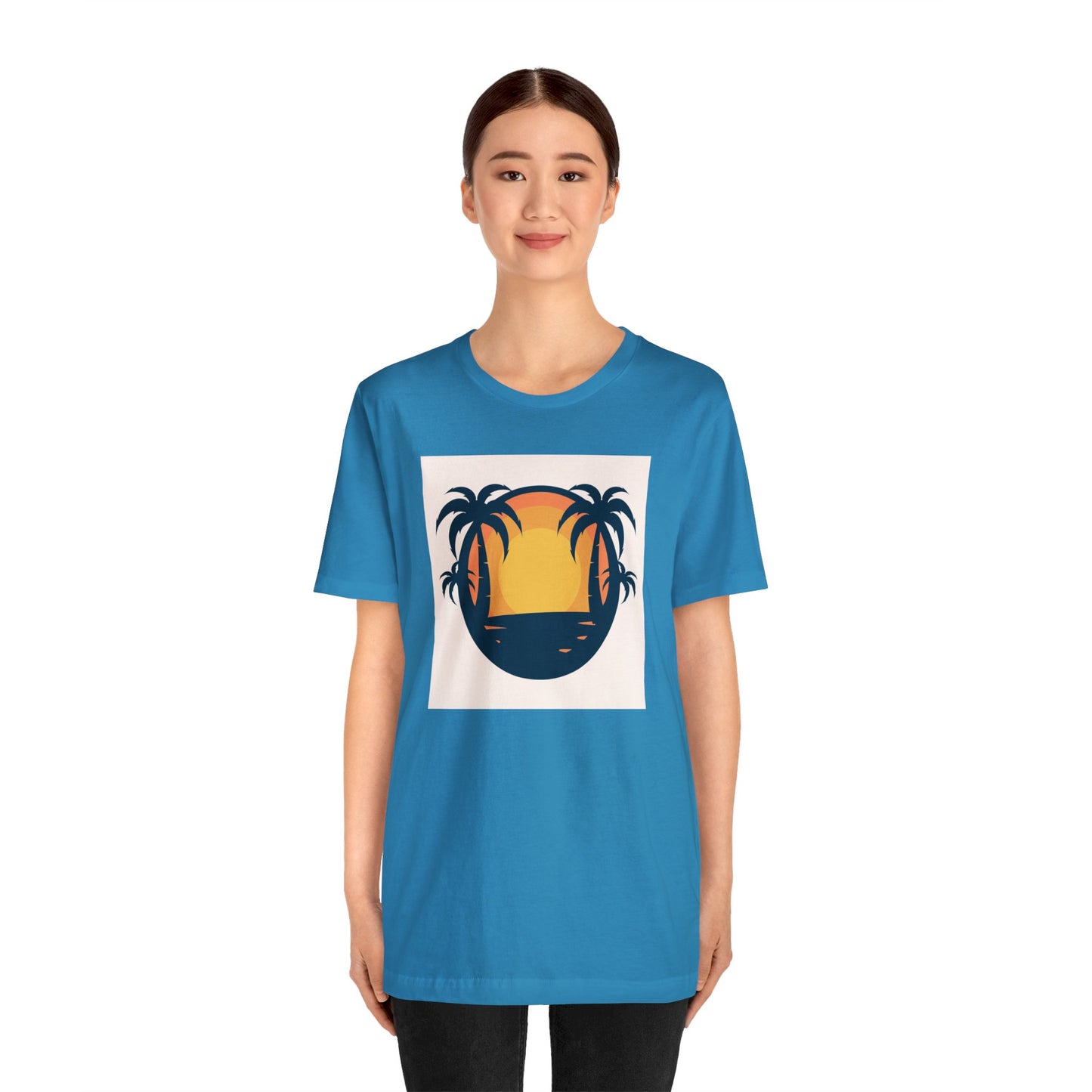 Sunset Unisex Jersey Short Sleeve Tee