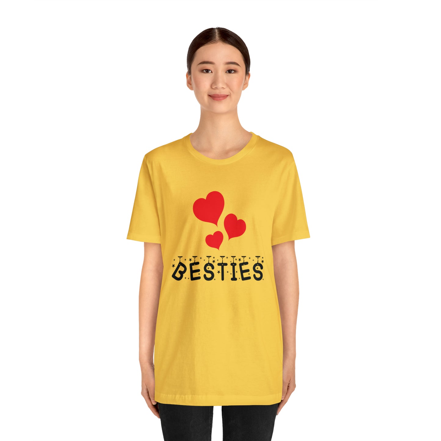 Besties Jersey Short Sleeve Tee