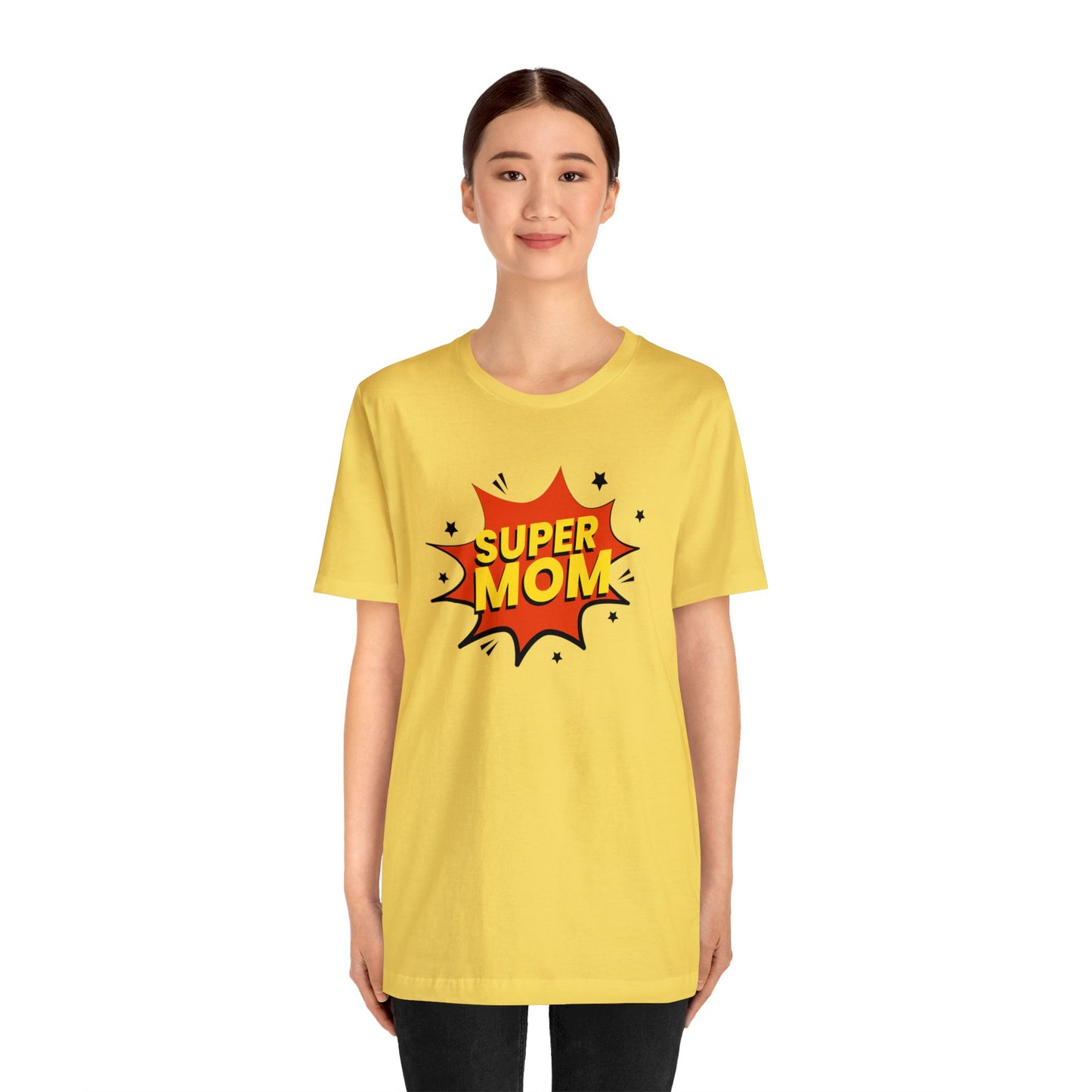 Super mom Jersey Short Sleeve Tee