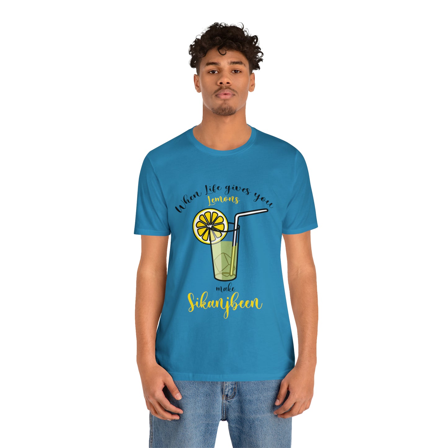 When life gives you lemon Jersey Short Sleeve Tee