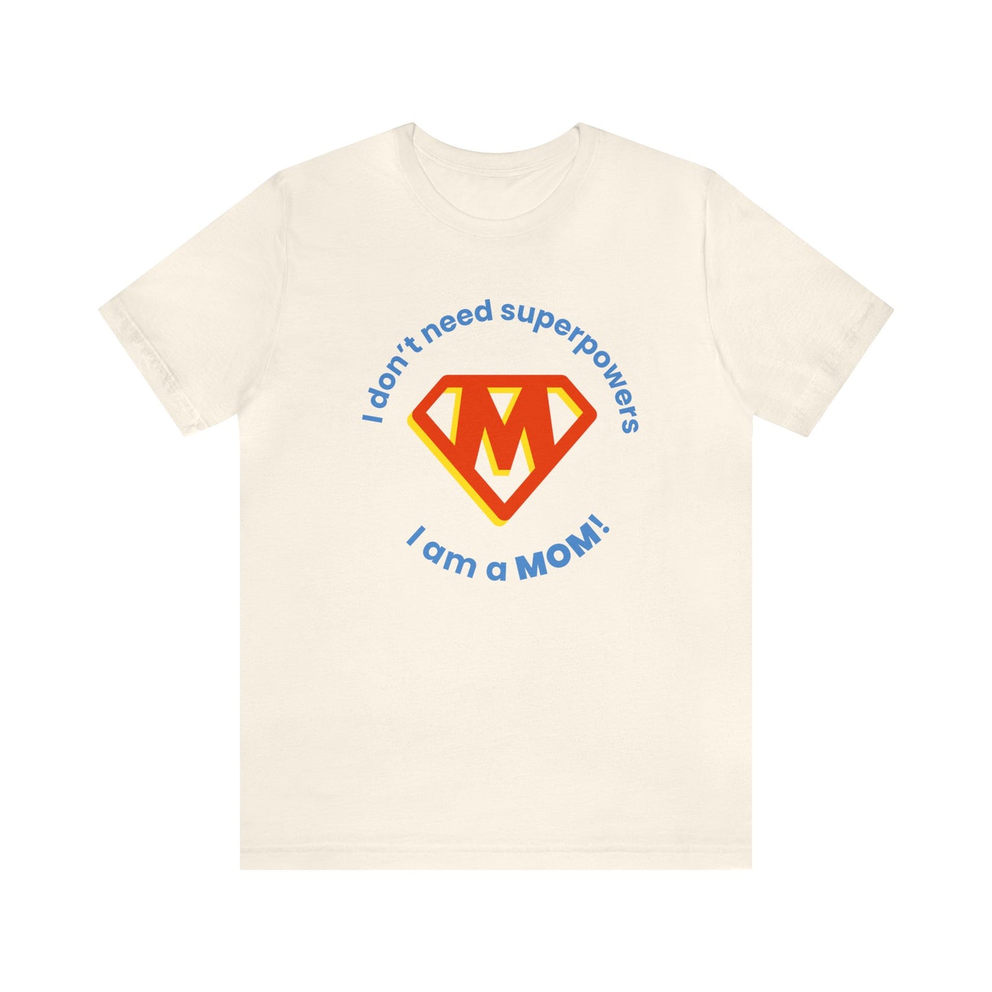 Mom M Jersey Short Sleeve Tee