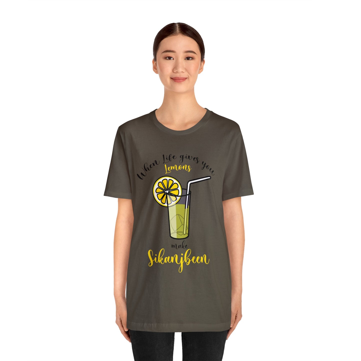 When life gives you lemons Jersey Short Sleeve Tee