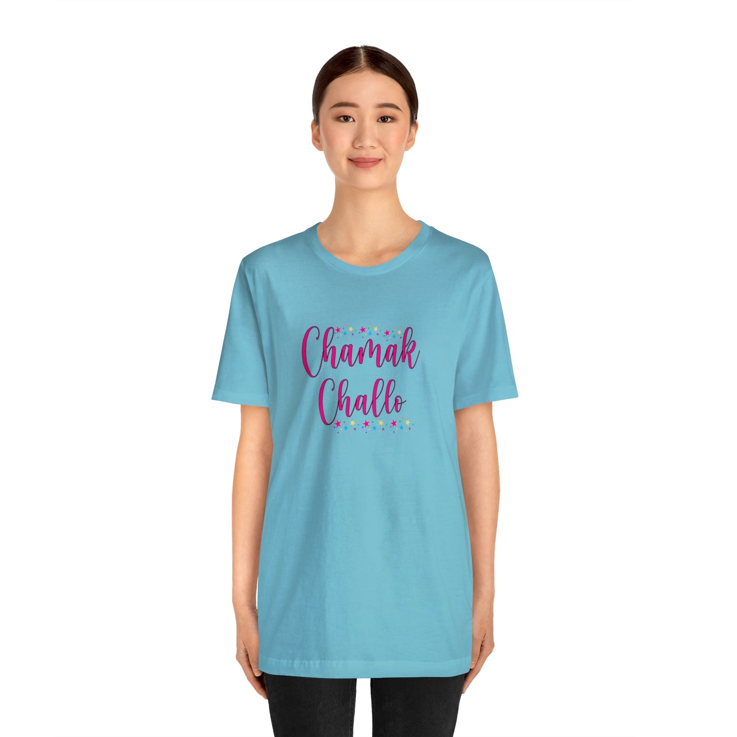Chamak challo Jersey Short Sleeve Tee