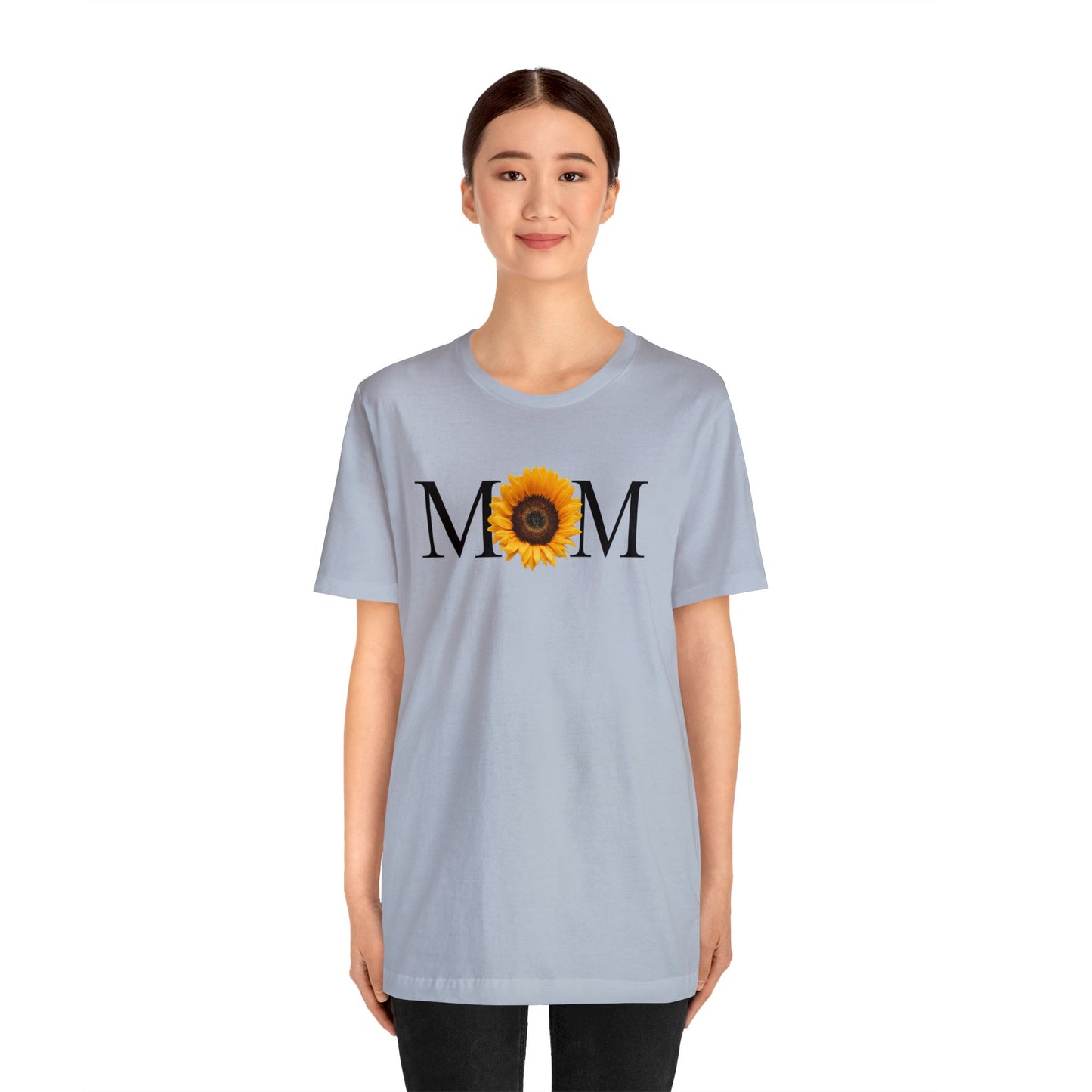 Mom Sunflower Jersey Short Sleeve Tee