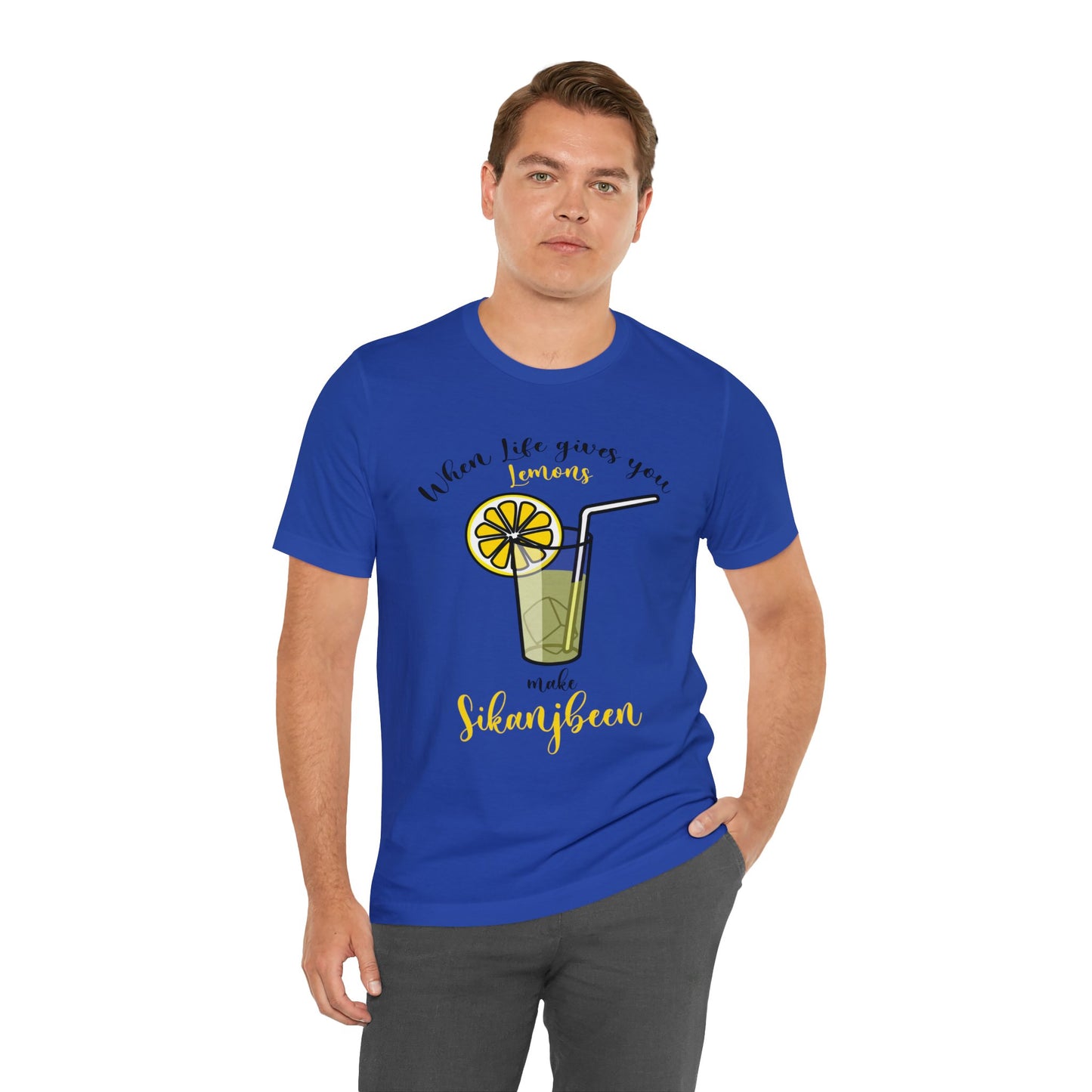 When life gives you lemons Jersey Short Sleeve Tee