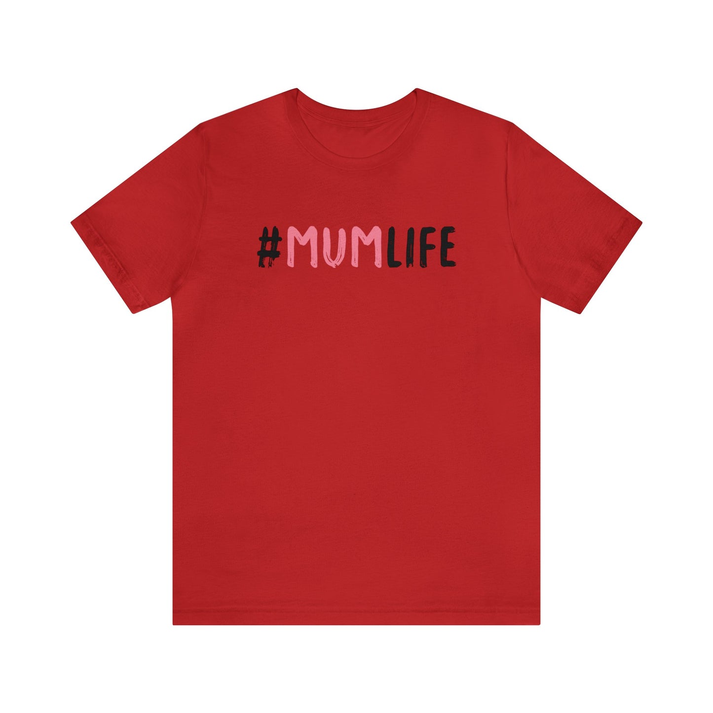 Mum Life Jersey Short Sleeve Tee