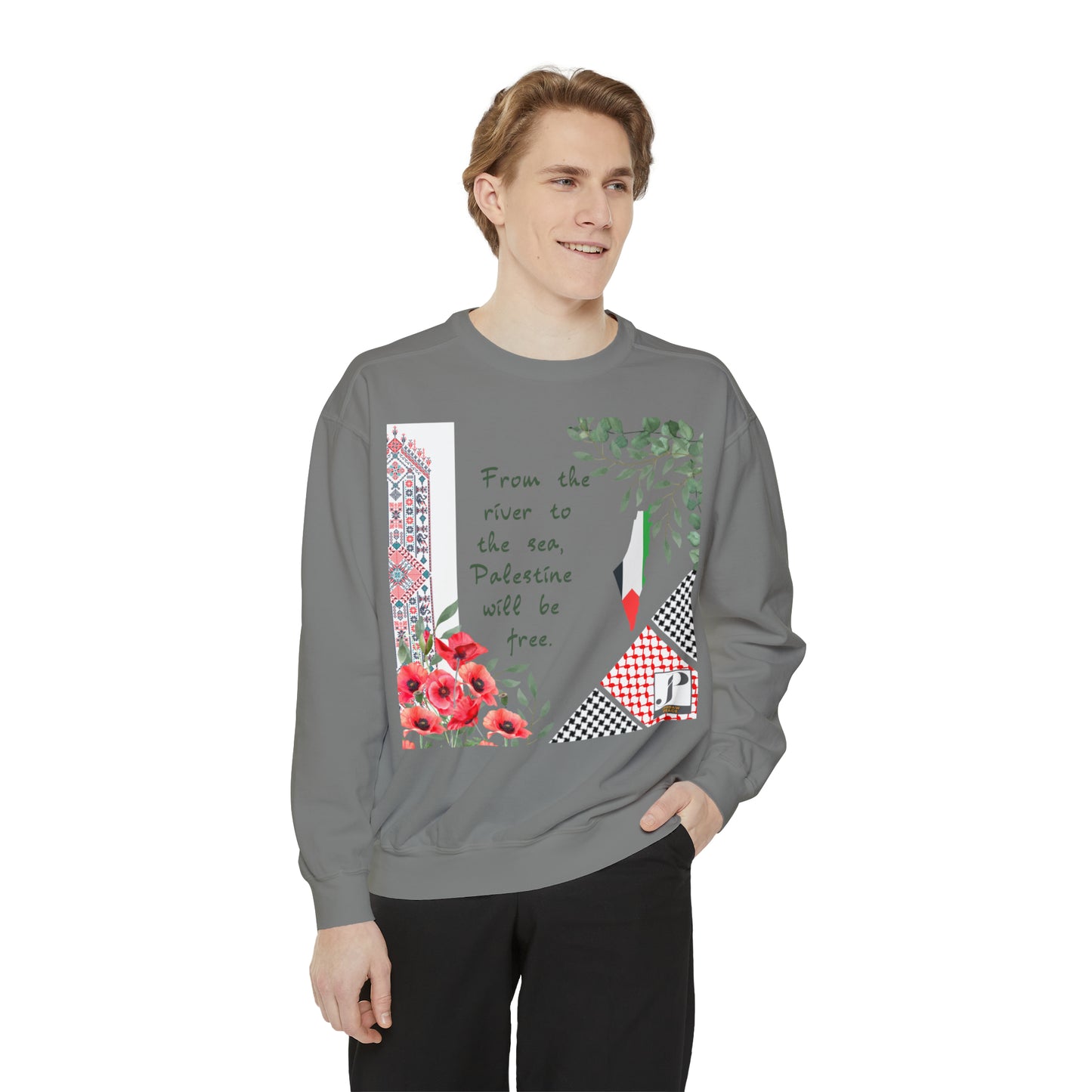 Unisex Garment-Dyed Sweatshirt