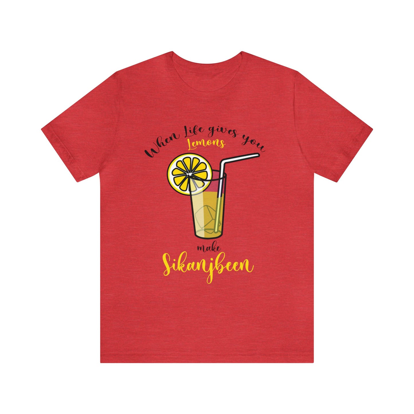 When life gives you lemons Jersey Short Sleeve Tee