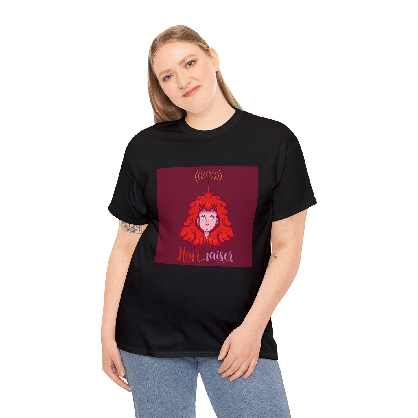 Women's AOP Cut & Sew Tee classic white short sleeve cotton t-shirt with medium fabric and tear away label