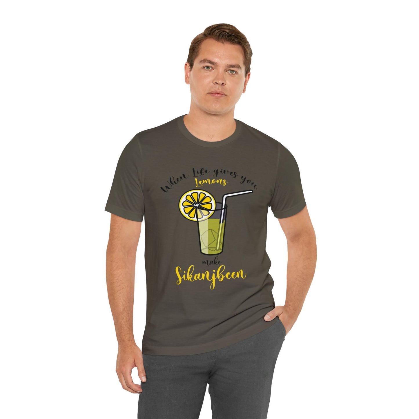 When life gives you lemons Jersey Short Sleeve Tee