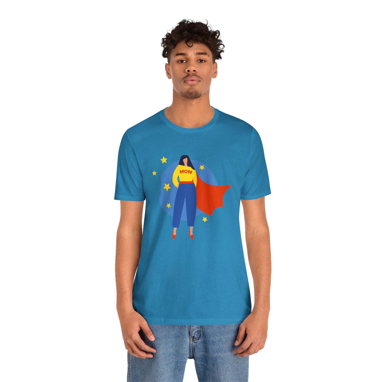 Mom Hero Jersey Short Sleeve Tee