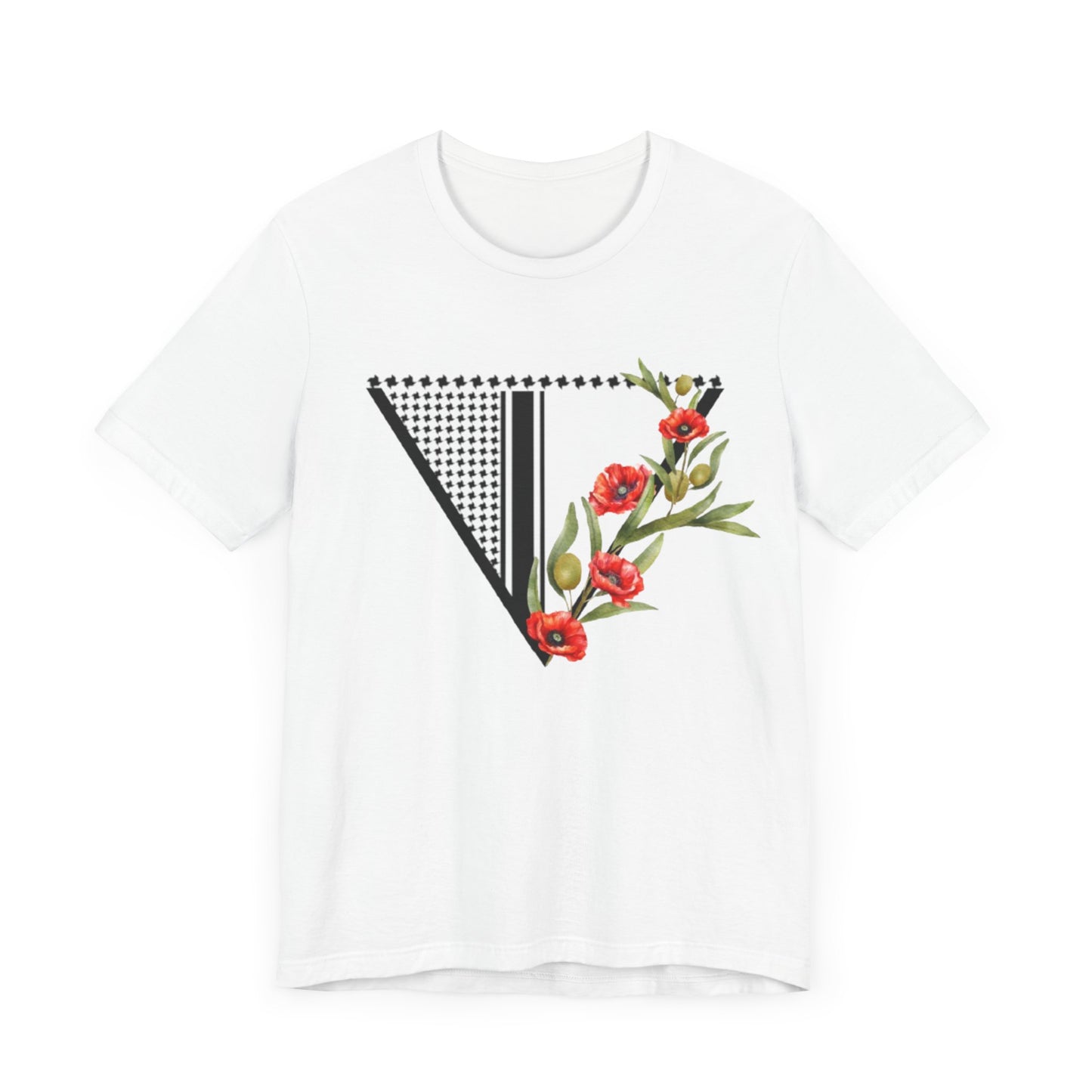 Mandala Palestine Jersey Short Sleeve Tee