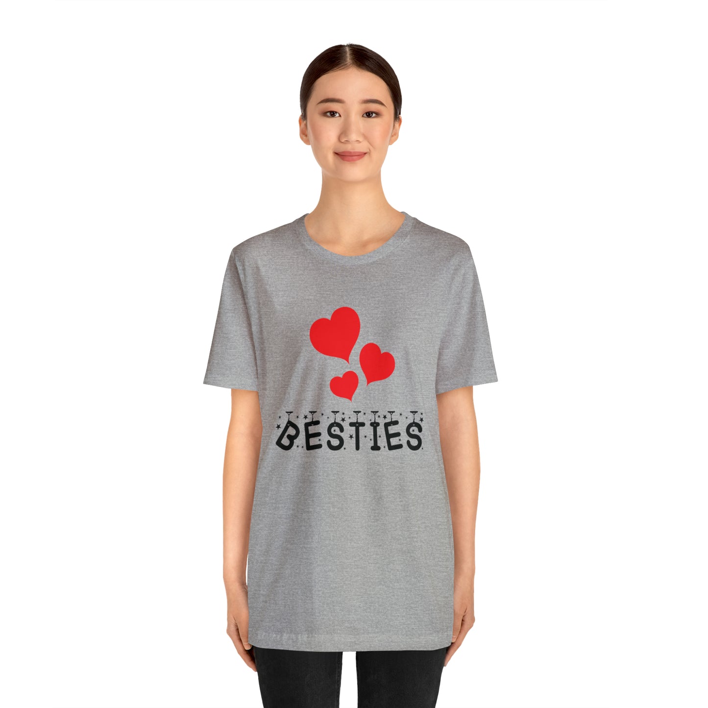 Besties Jersey Short Sleeve Tee