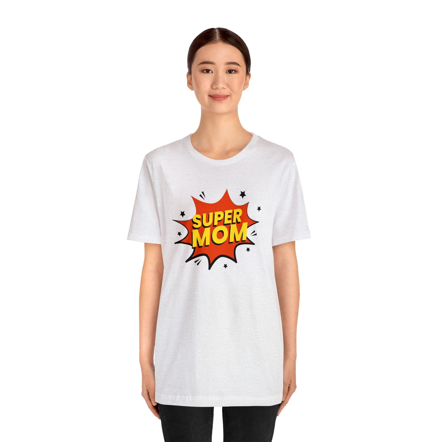Super mom Jersey Short Sleeve Tee