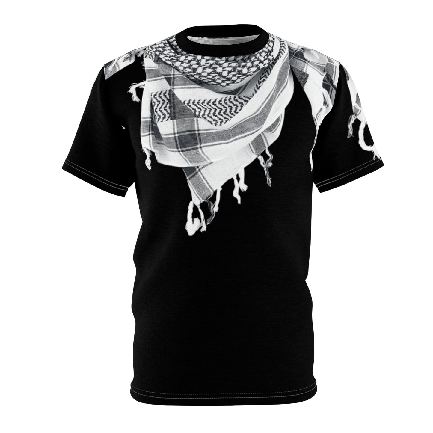 Unisex Tshirt, Keffiyah mock