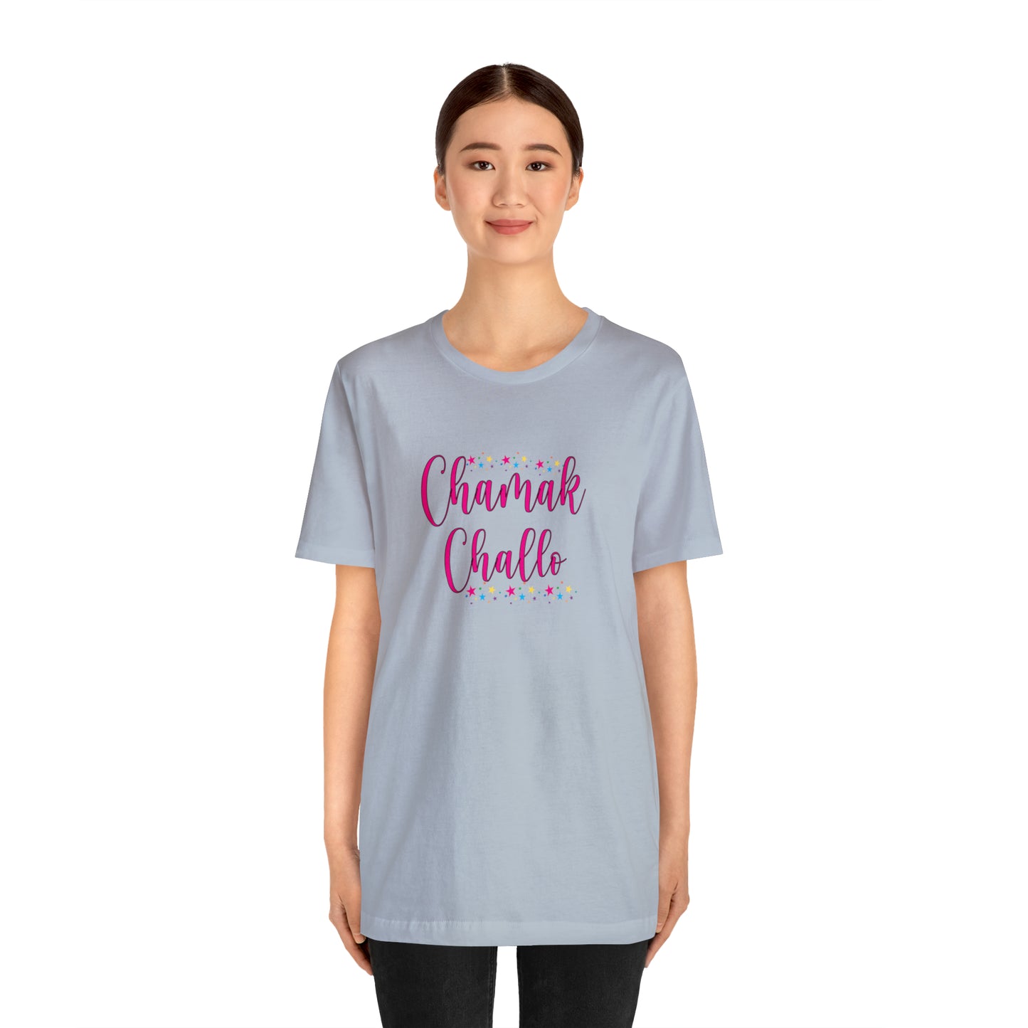 Chamak challo Jersey Short Sleeve Tee