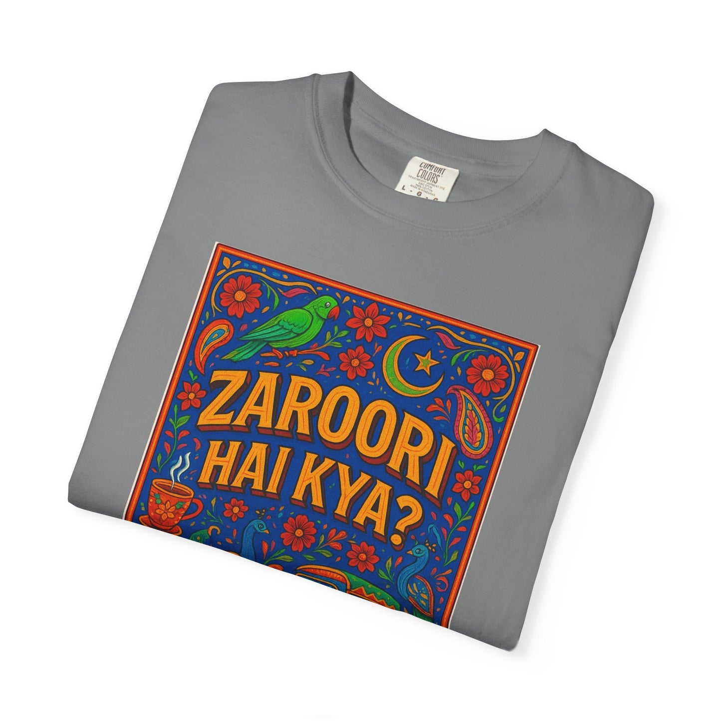 Zaroori Hai Kiya Graphic T-Shirt, Fun Casual Wear, Pop Culture Style, Gift for Friends, Everyday Comfort, Unique Statement Tee