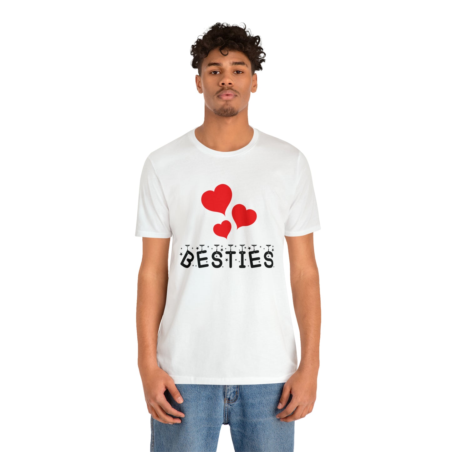 Besties Jersey Short Sleeve Tee