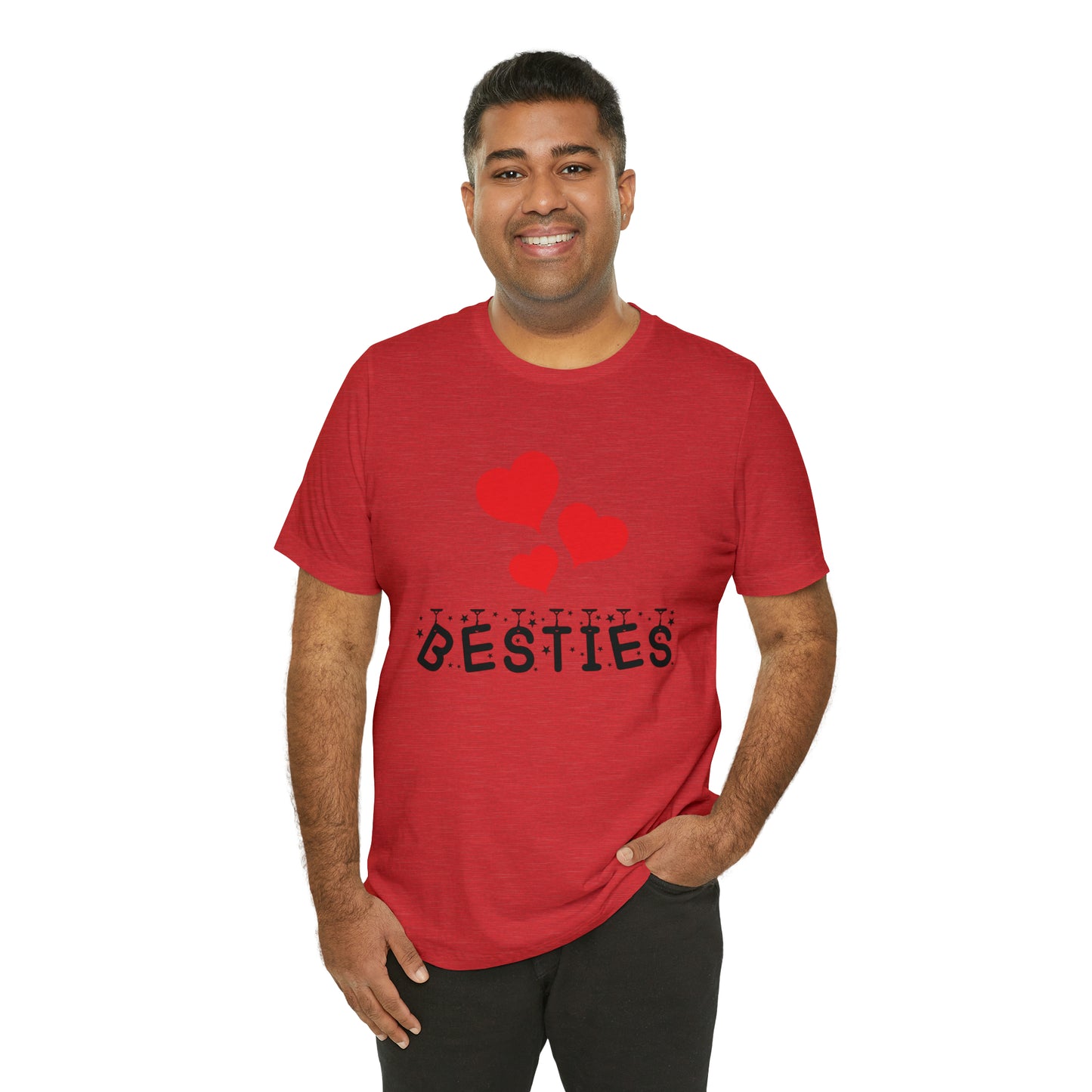 Besties Jersey Short Sleeve Tee