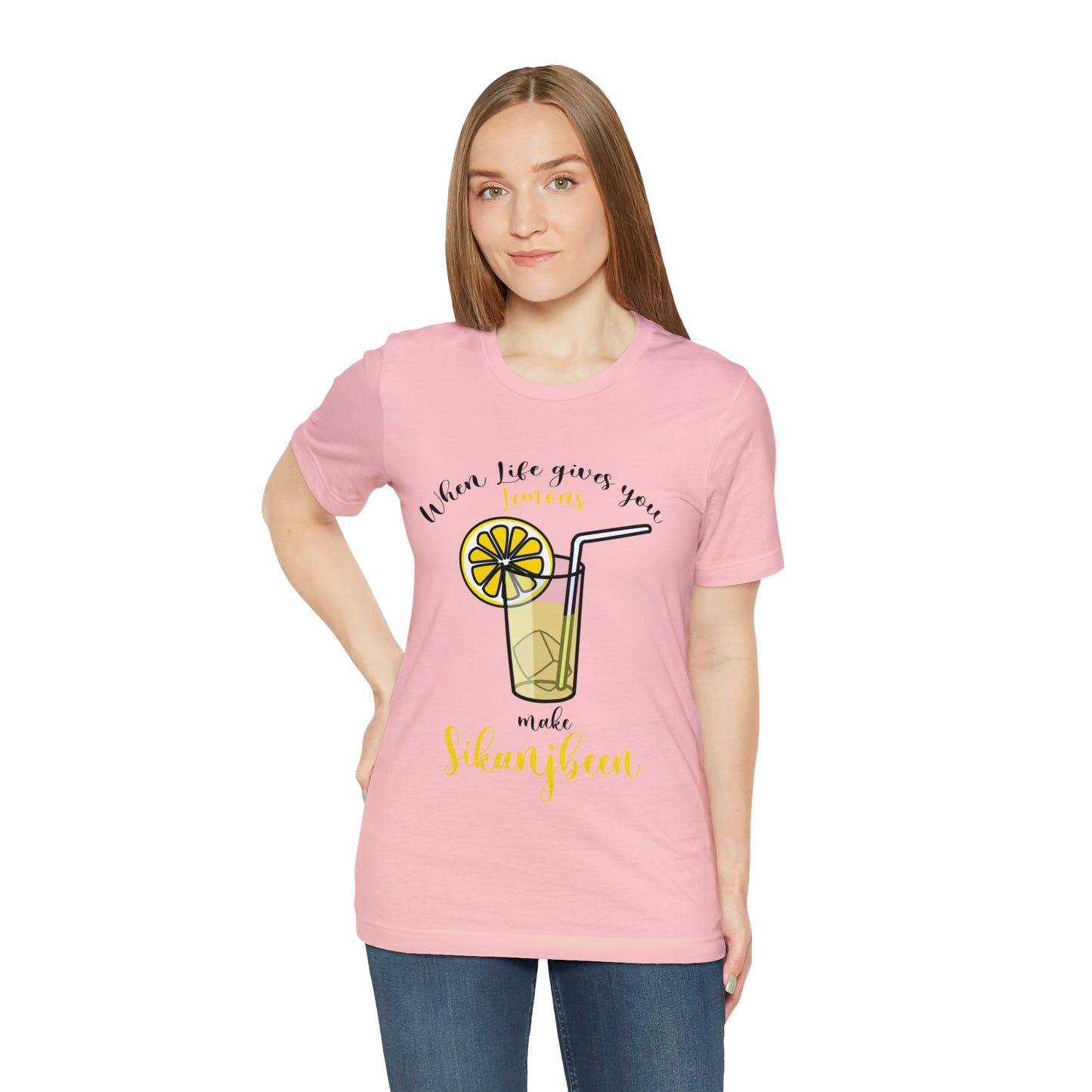 When life gives you lemon Jersey Short Sleeve Tee