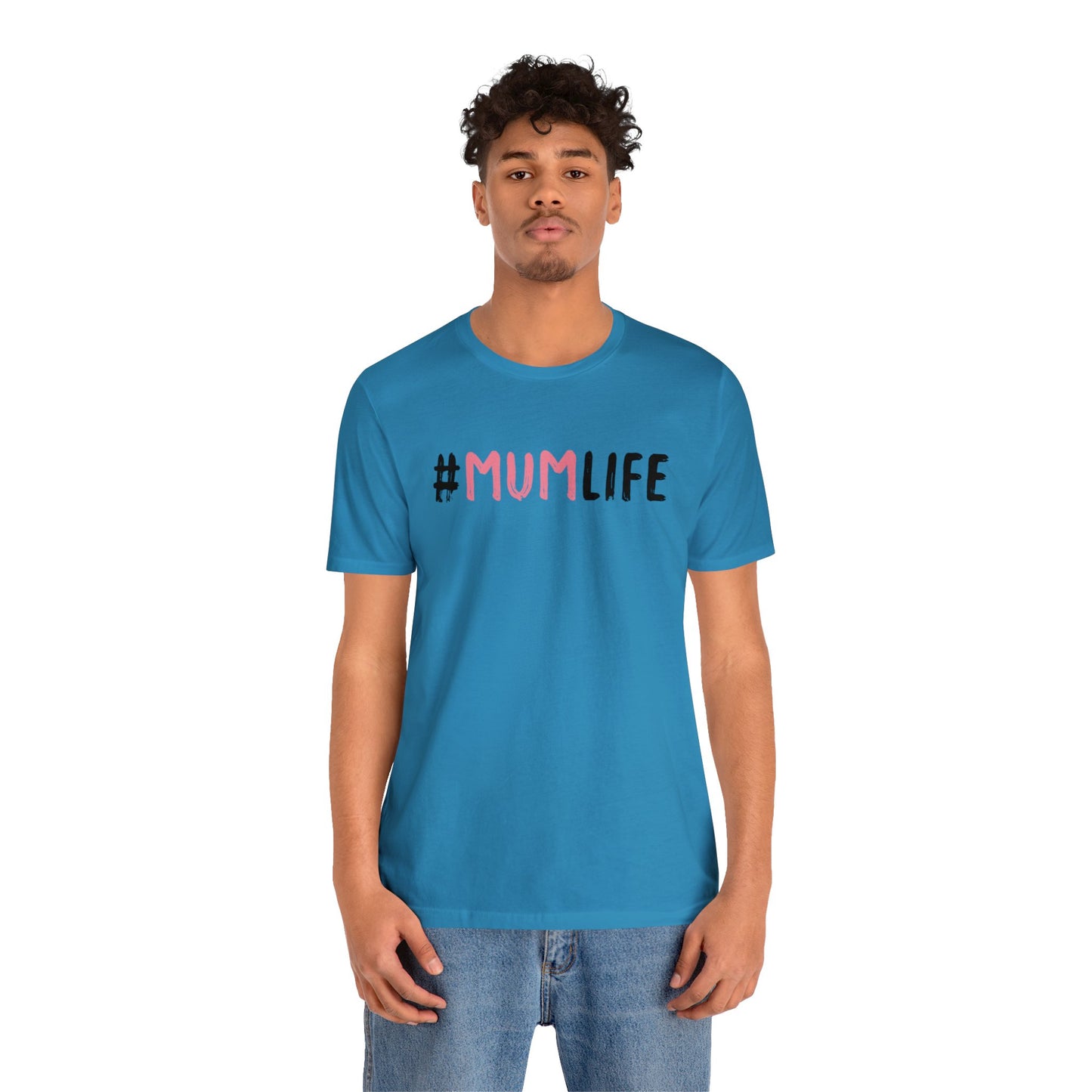 Mum Life Jersey Short Sleeve Tee