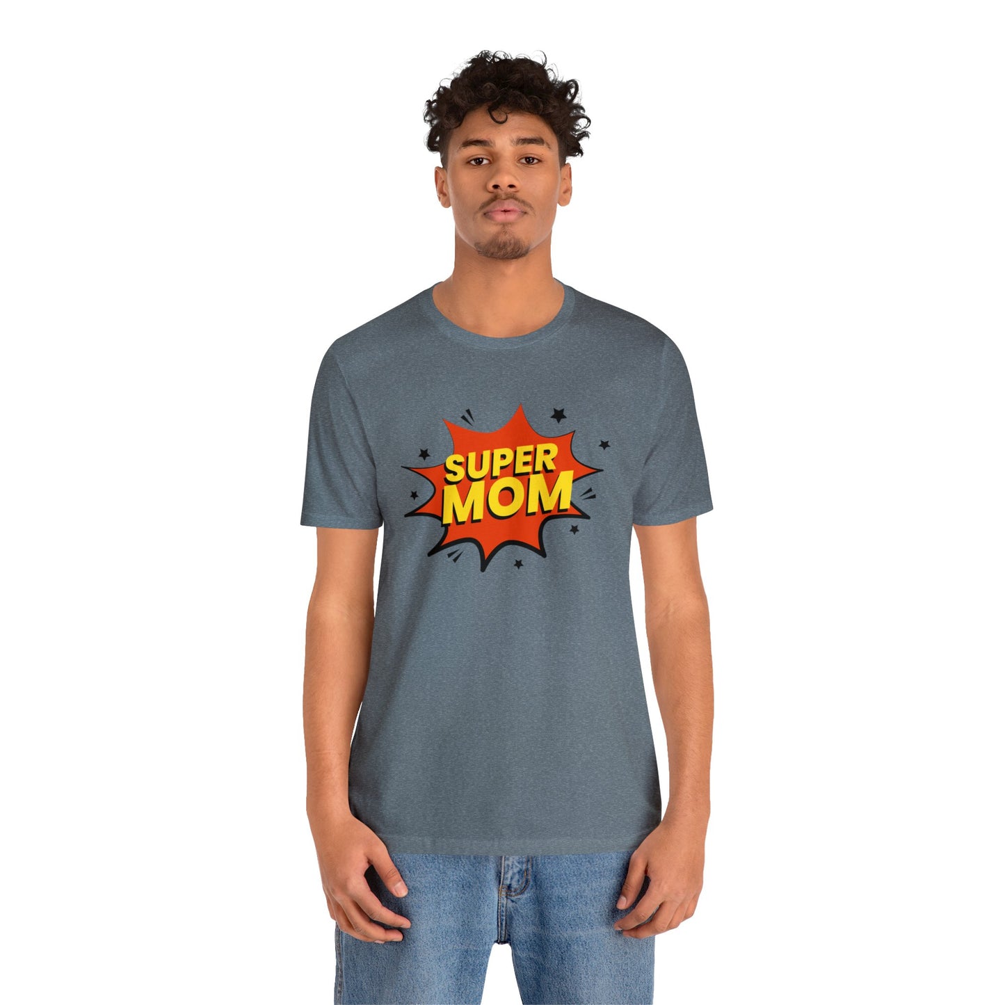 Super mom Jersey Short Sleeve Tee