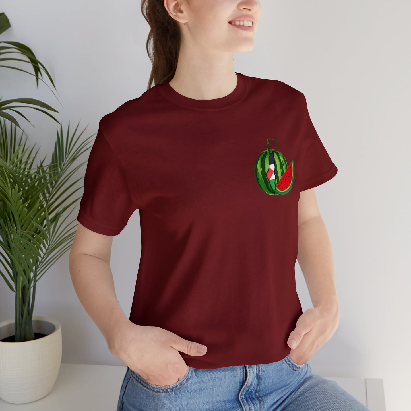 Unisex Jersey Short Sleeve Tee watermelon