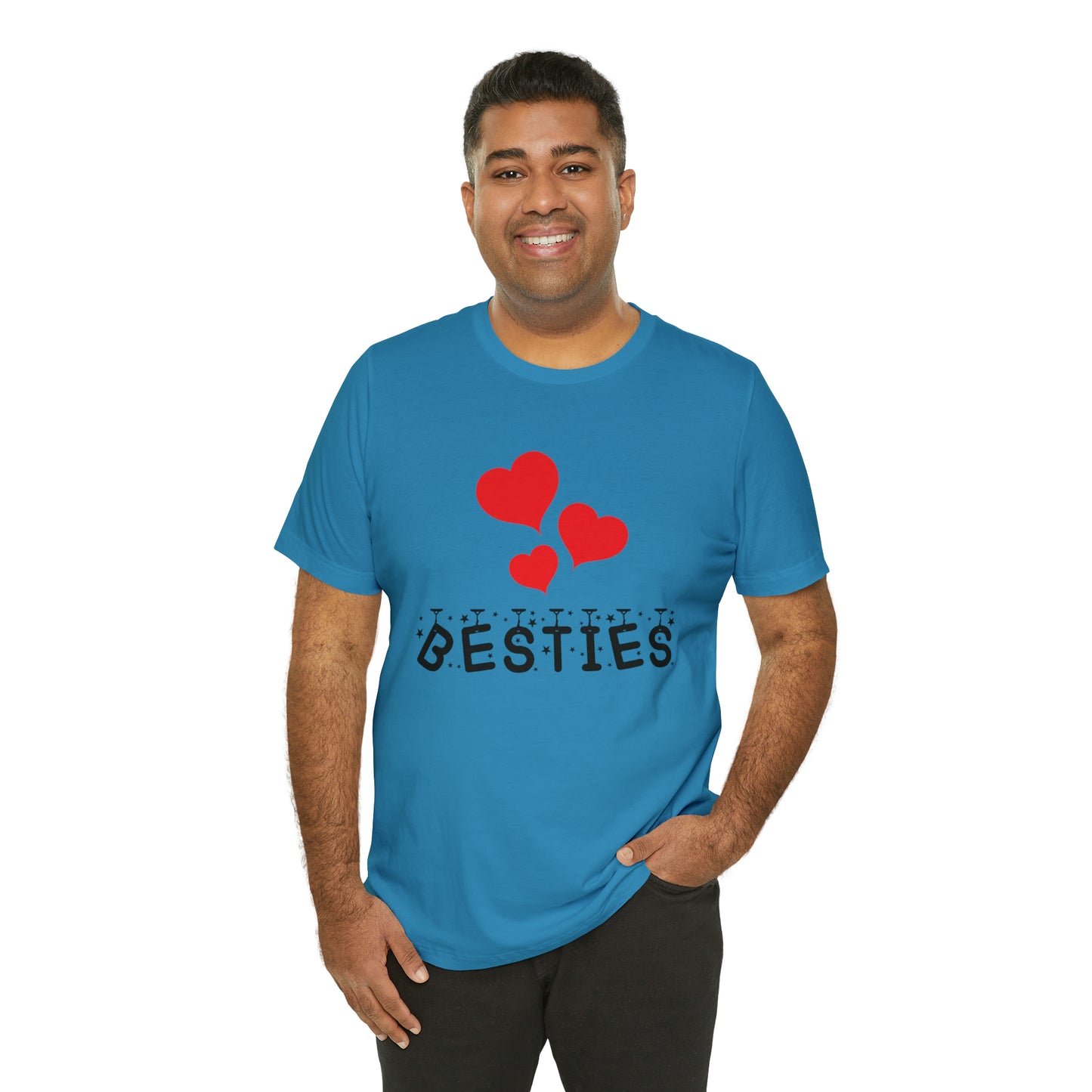 Besties Jersey Short Sleeve Tee