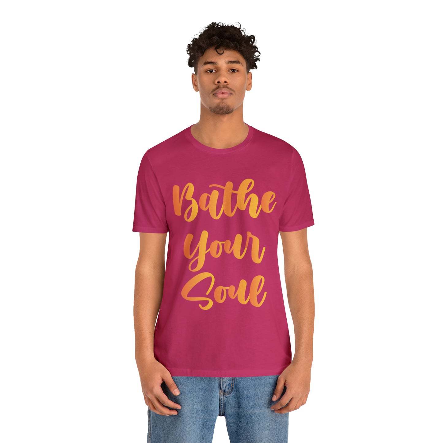 Bathe your soul Jersey Short Sleeve Tee