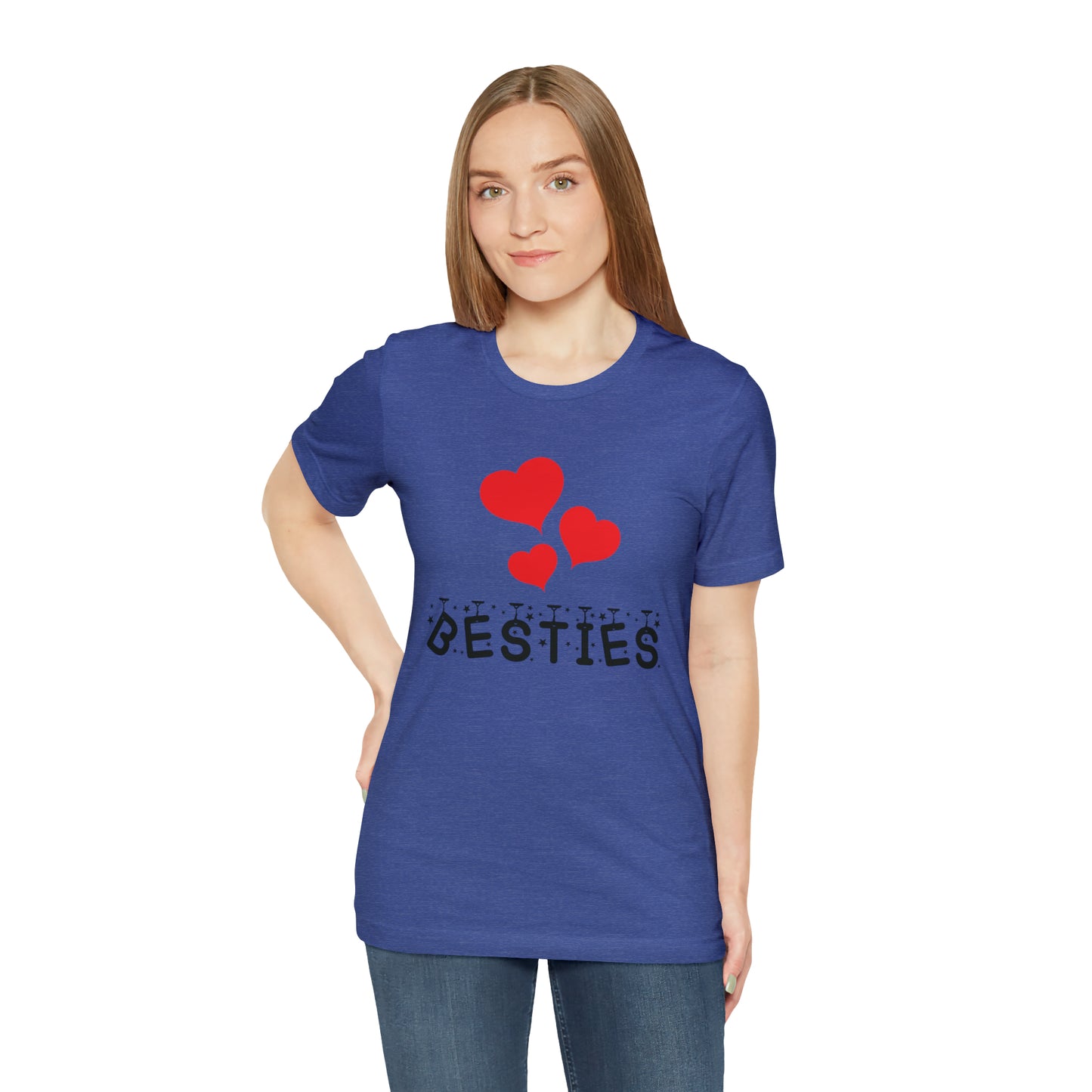 Besties Jersey Short Sleeve Tee