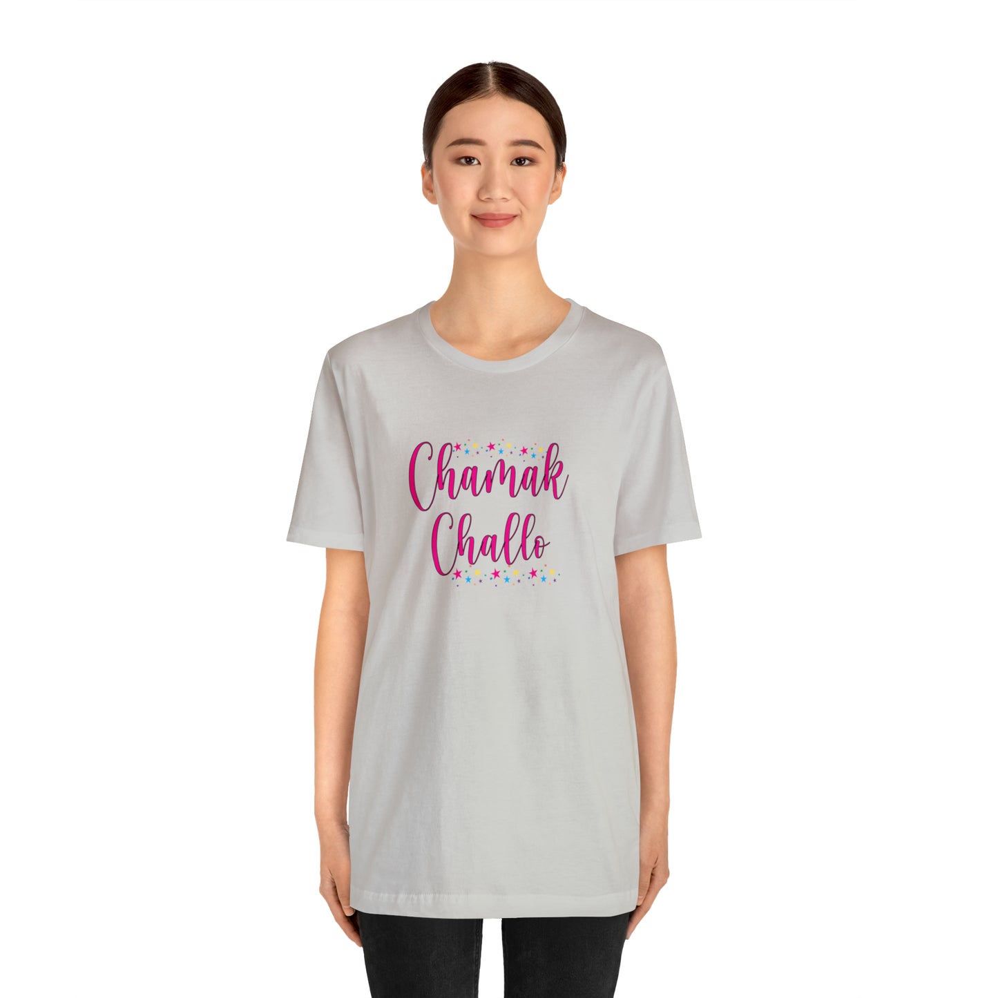Chamak challo Jersey Short Sleeve Tee