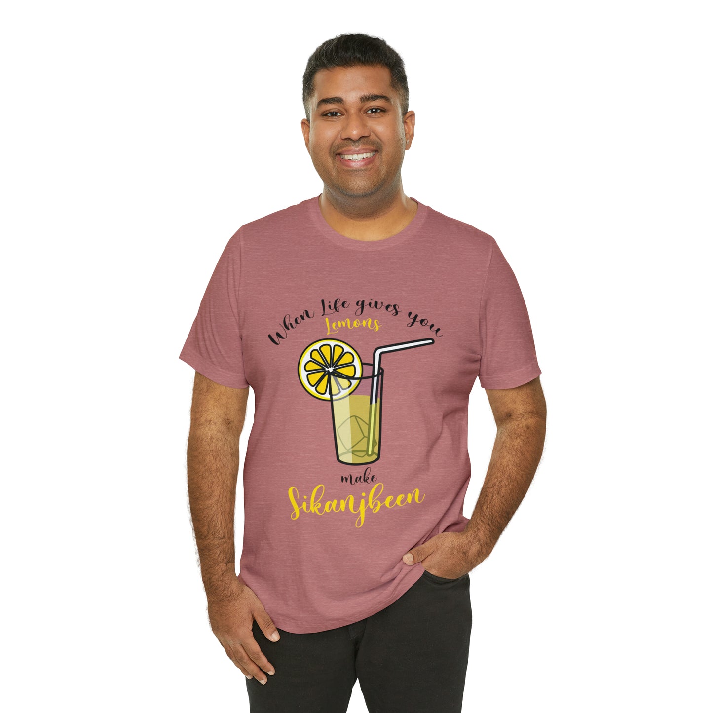 When life gives you lemon Jersey Short Sleeve Tee