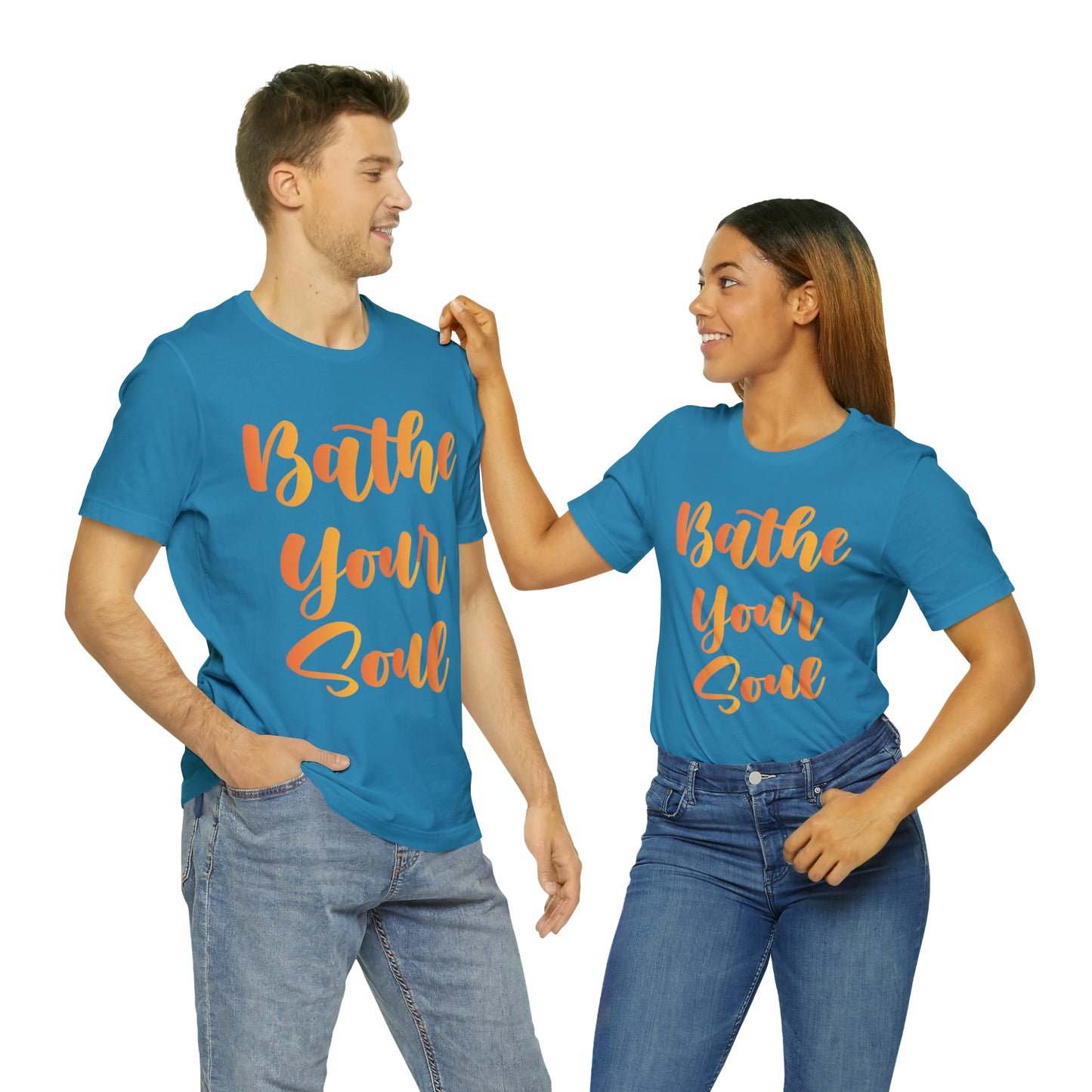 Bathe your soul Jersey Short Sleeve Tee