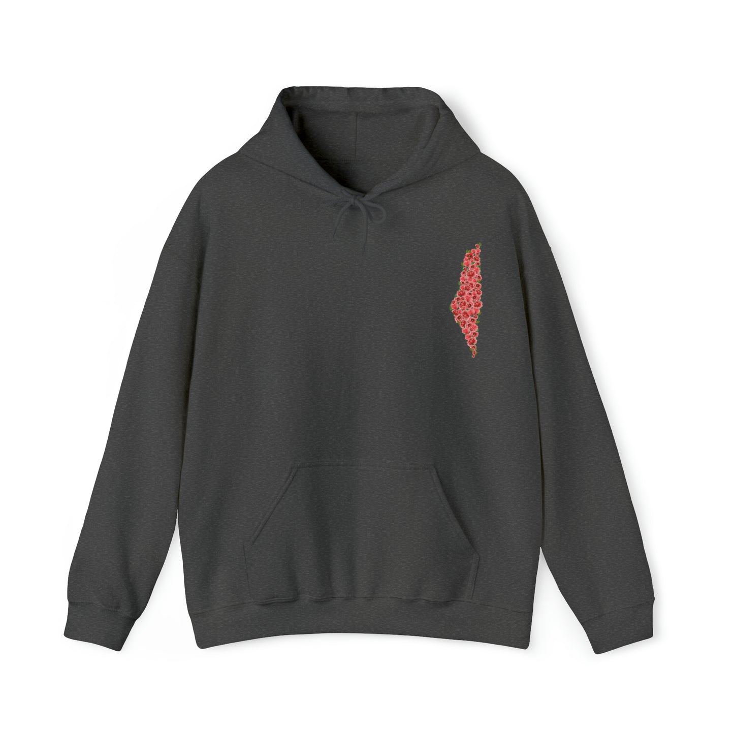Heavy Blend™ Hooded Sweatshirt palestine floral womens design