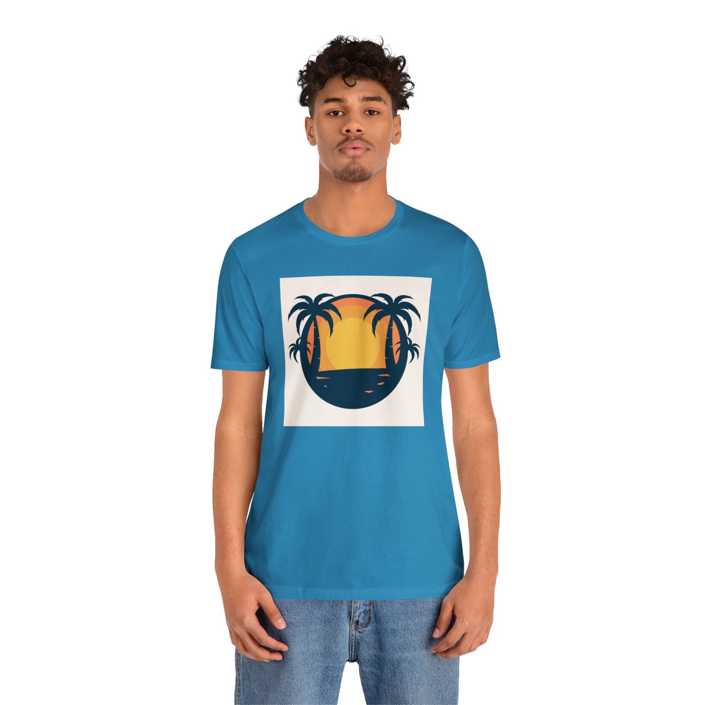 Sunset Unisex Jersey Short Sleeve Tee