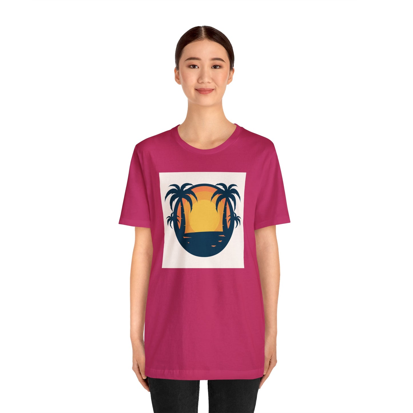 Sunset Unisex Jersey Short Sleeve Tee