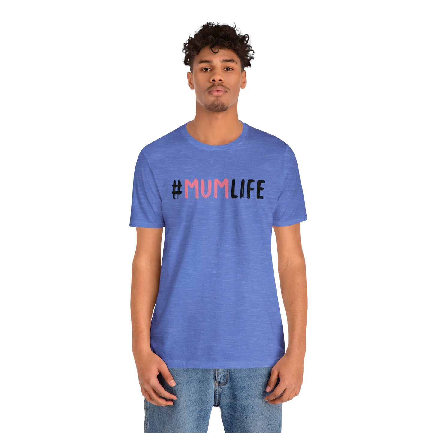 Mum Life Jersey Short Sleeve Tee