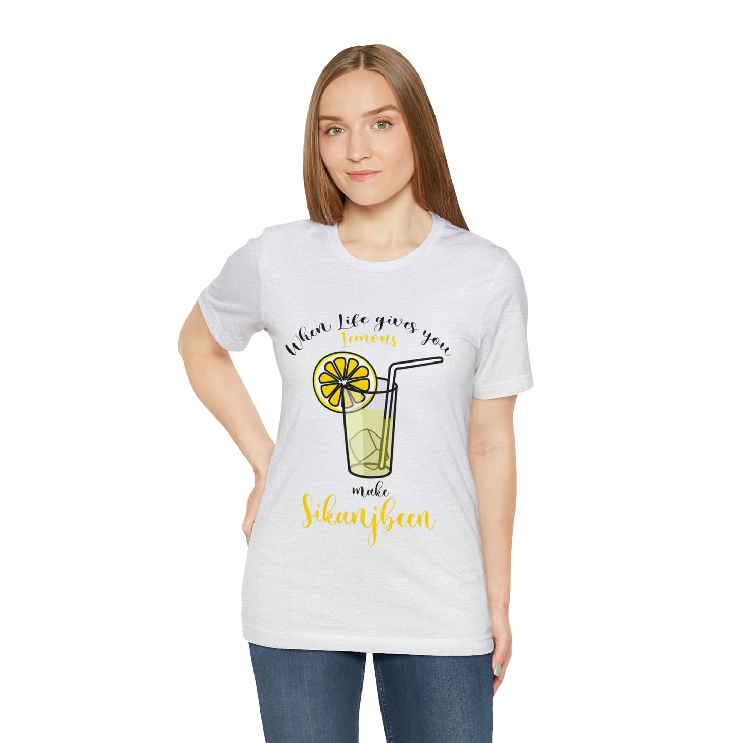 When life gives you lemon Jersey Short Sleeve Tee