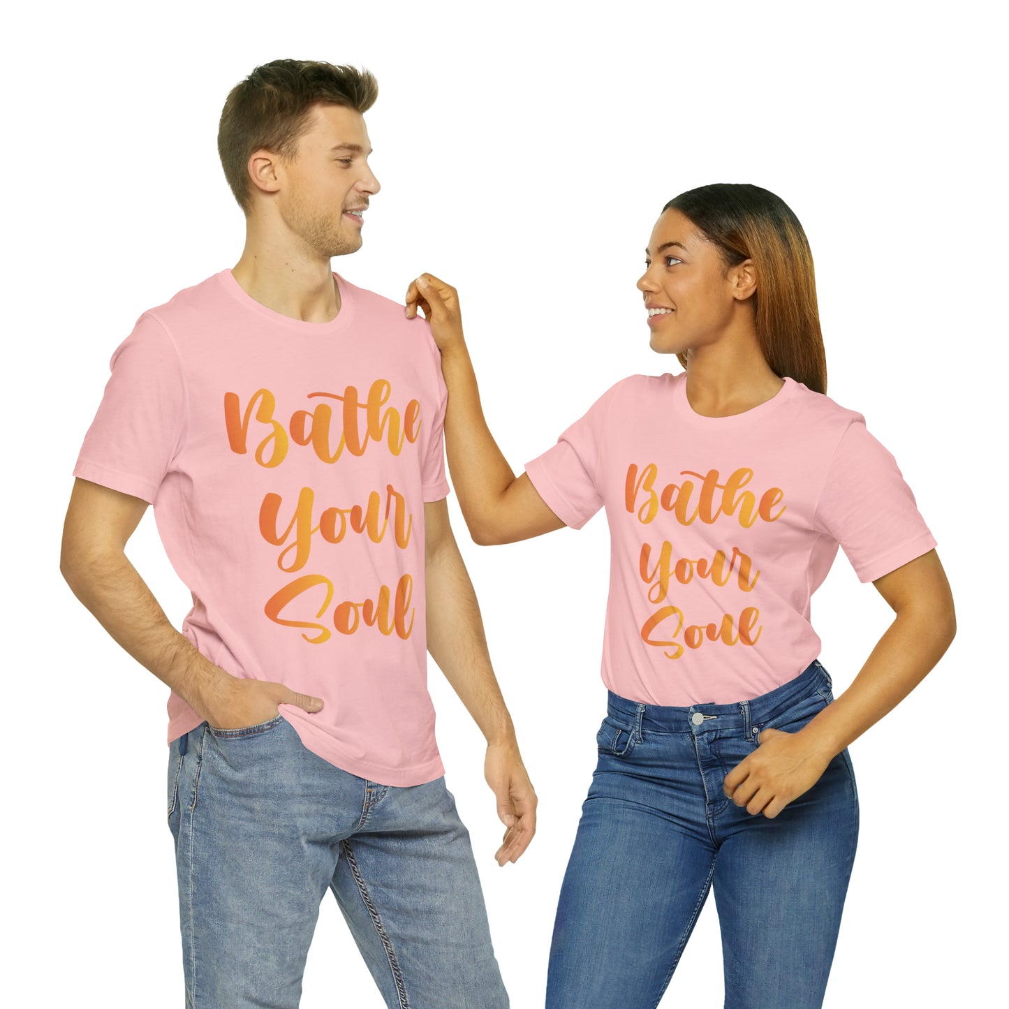 Bathe your soul Jersey Short Sleeve Tee