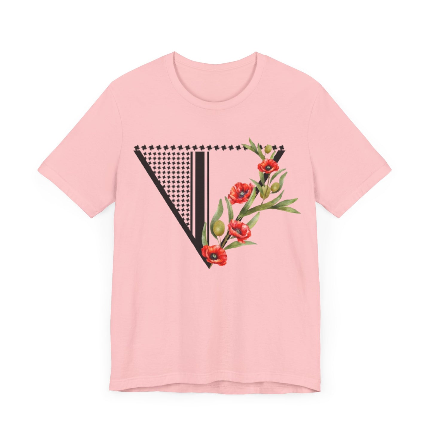 Mandala Palestine Jersey Tee - Stylish & Versatile Summer Top