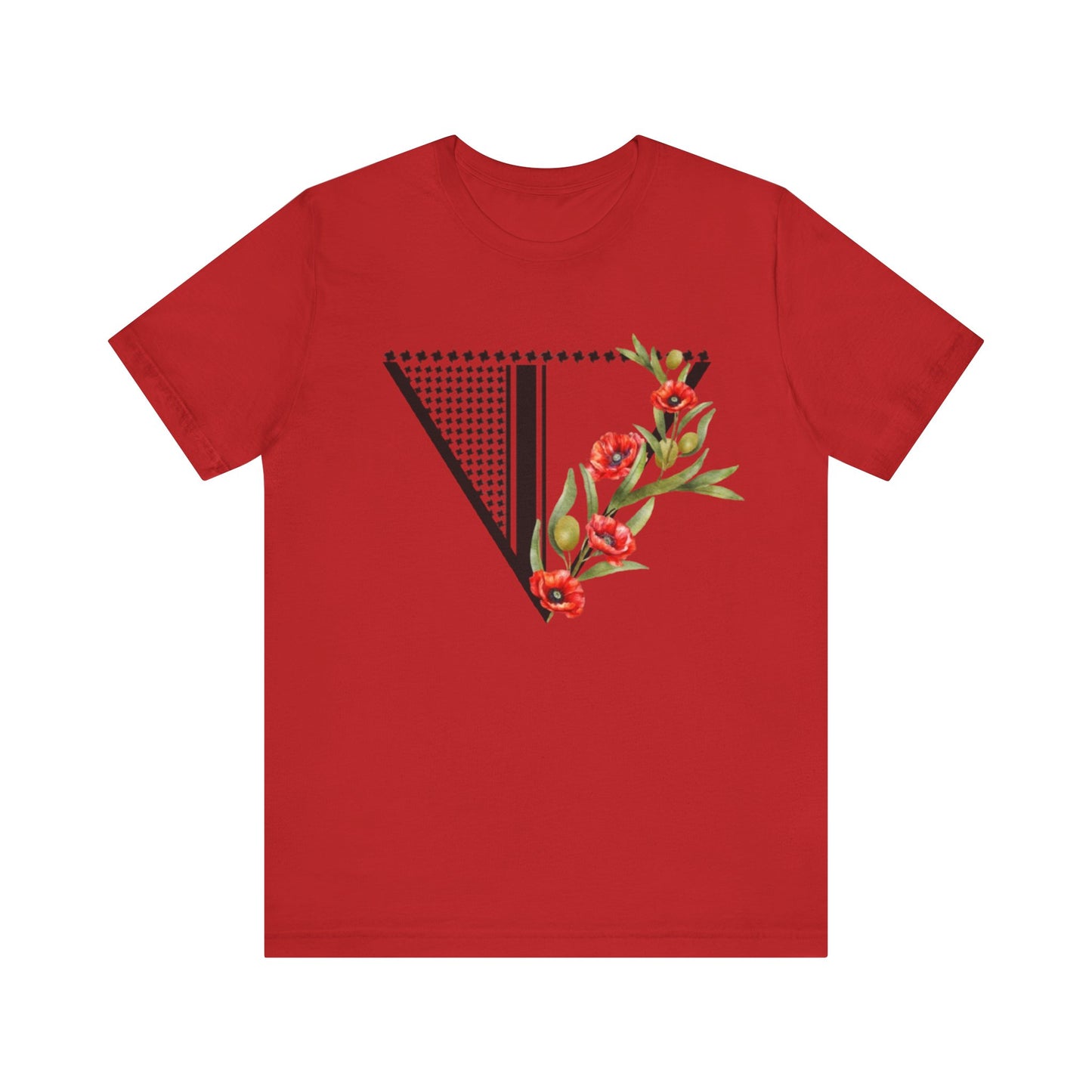 Mandala Palestine Jersey Short Sleeve Tee