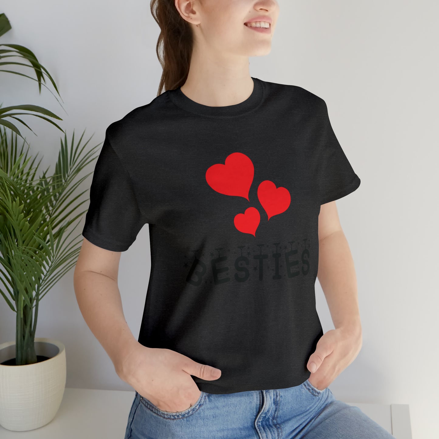 Besties Jersey Short Sleeve Tee