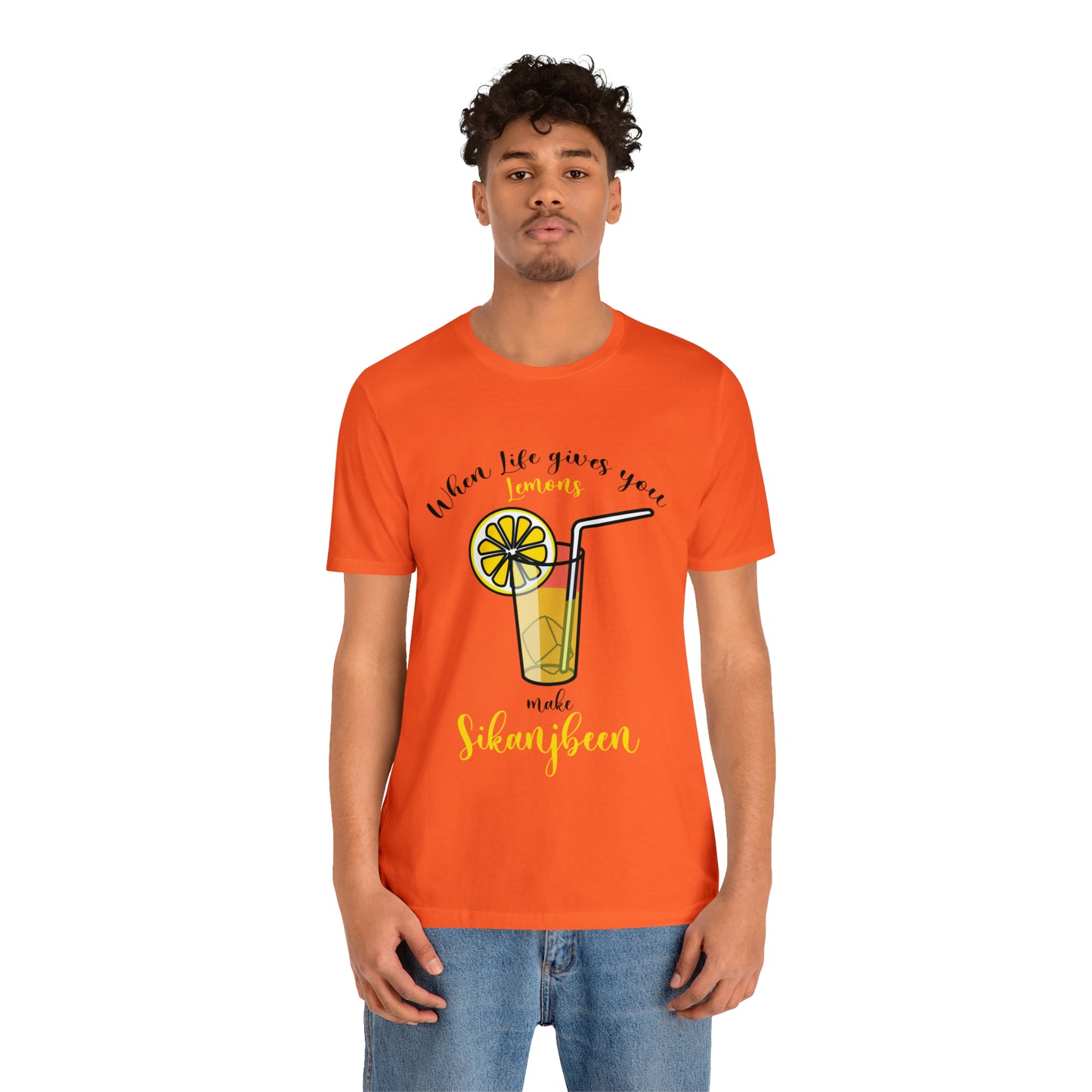 When life gives you lemon Jersey Short Sleeve Tee
