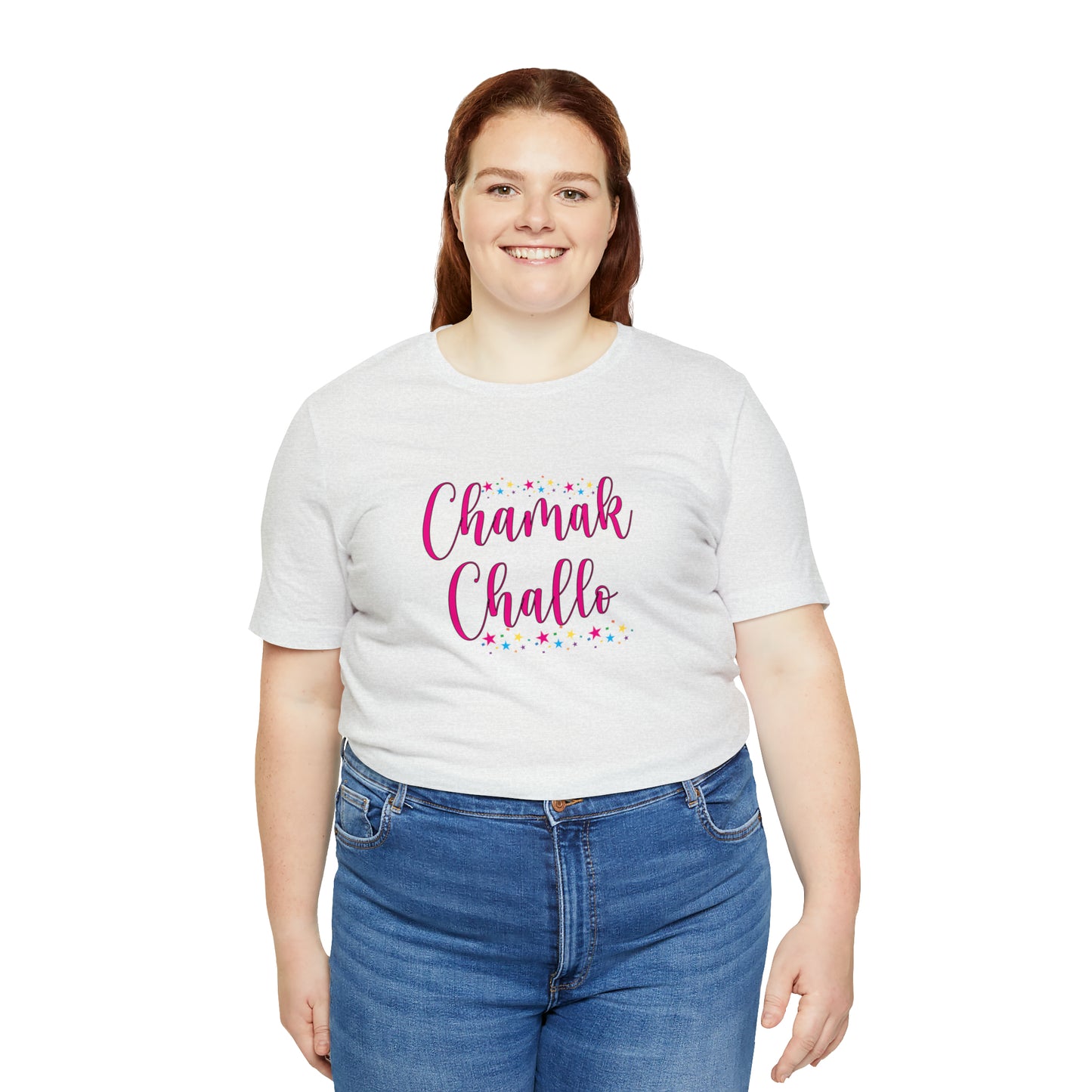 Chamak challo Jersey Short Sleeve Tee