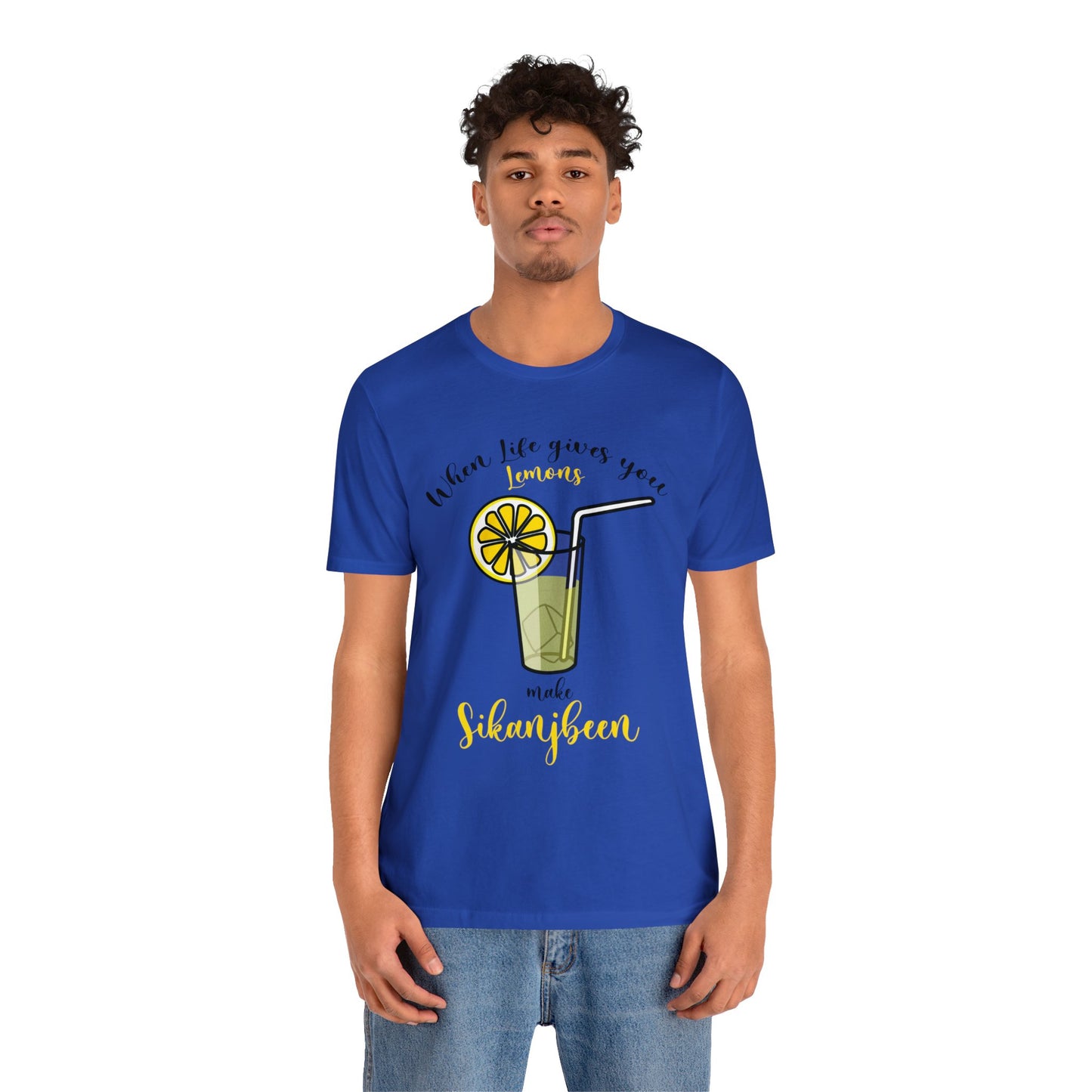 When life gives you lemons Jersey Short Sleeve Tee