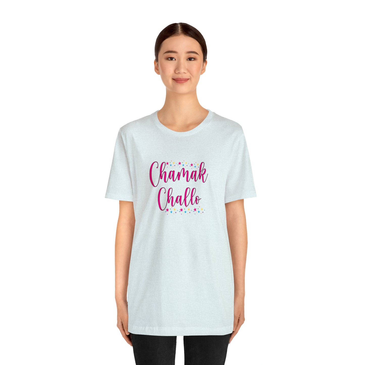 Chamak challo Jersey Short Sleeve Tee