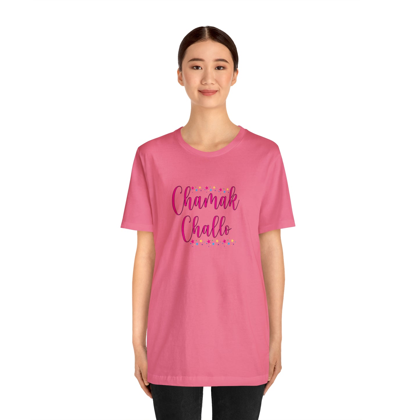 Chamak challo Jersey Short Sleeve Tee