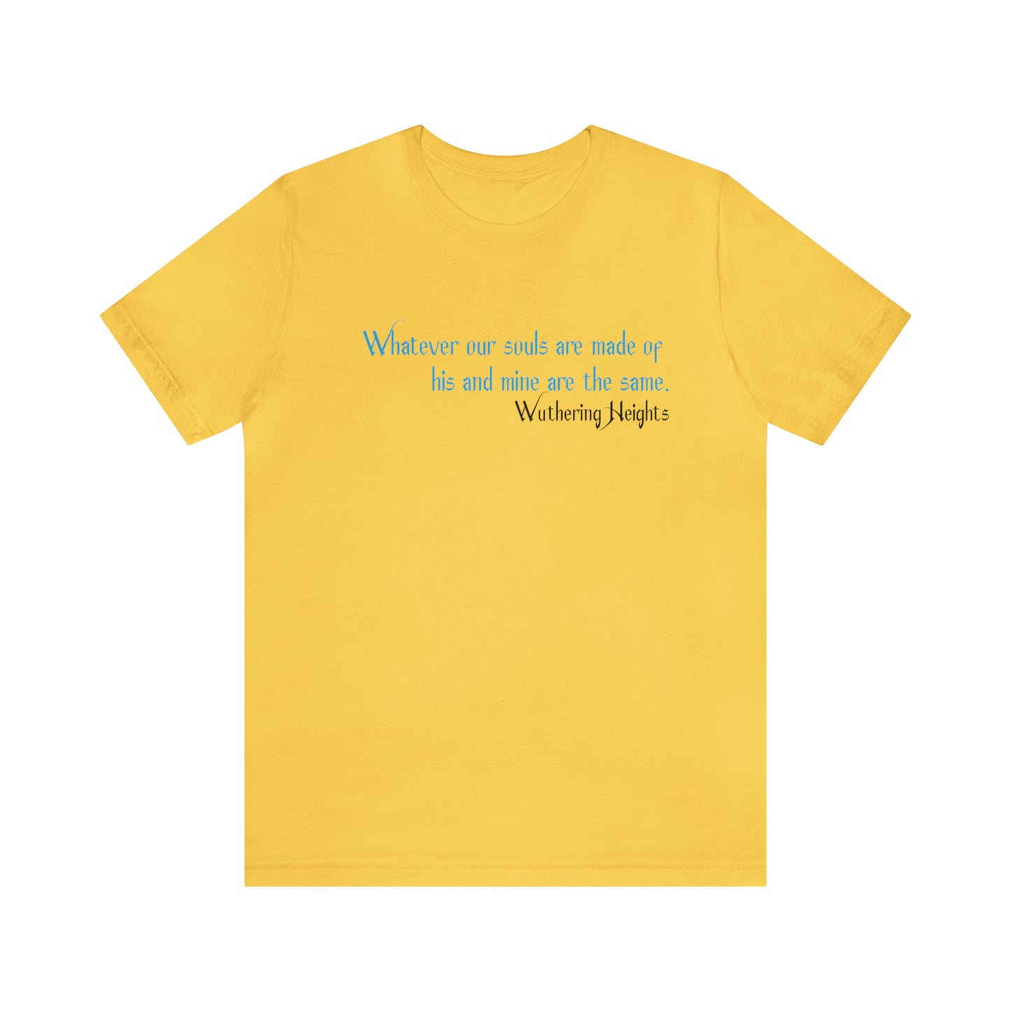 What our souls are made up Jersey Short Sleeve Tee