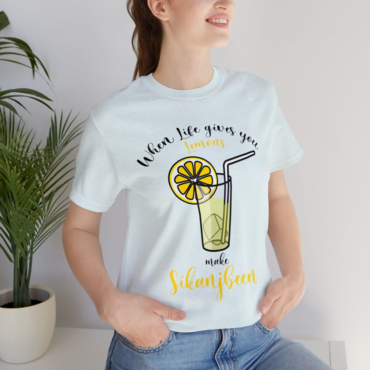 When life gives you lemons Jersey Short Sleeve Tee